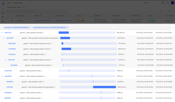 Voice Agent Telemetry: Where Every Millisecond Counts